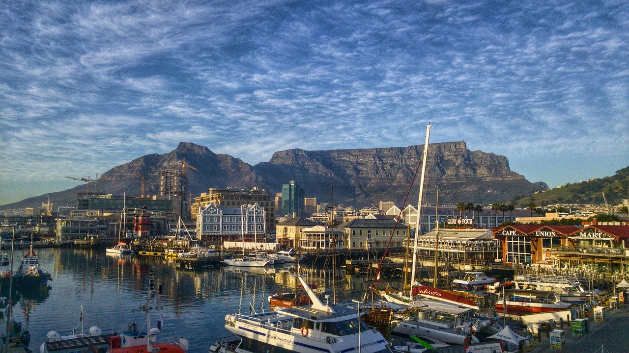 cape town, table mountain, waterfront